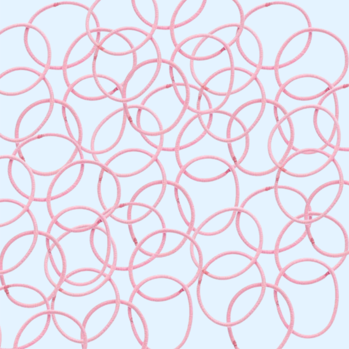 Hair Elastics • 100 Pack